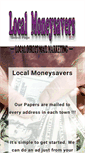 Mobile Screenshot of localmoneysavers.com
